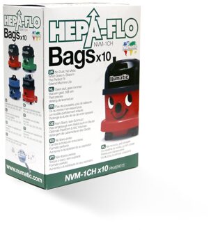 Numatic NVM-1CH (10 STUKS) Stofzak Groen