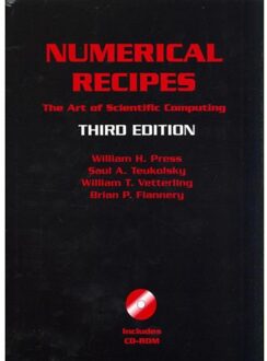 Numerical Recipes with Source Code CD-ROM 3rd Edition
