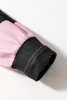 Nummer 22 Gestreepte Trui - maat M Lichtroze