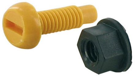 Nummerplaat bout 2 stuks