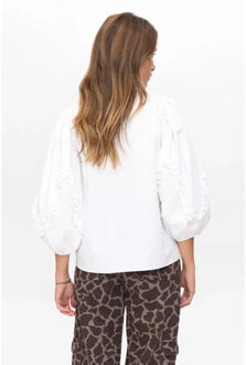 Numph Nuaiko blouse 705934 Wit - 38