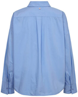 Numph Nujuna shirt 706270 hydrangea Blauw - XS / S