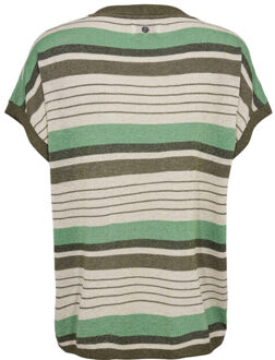 Numph Nulaura darlene top 705145 Groen - M