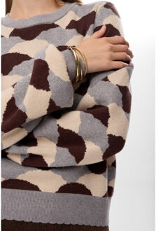 Numph Nulila pullover 705996 -brown Bruin - M