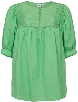 Numph Numph nugrace shirt 704331 summer green Groen - 36