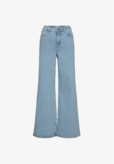 Numph Numph nupisa hr wide jeans 706674 light blue denim Blauw - 40
