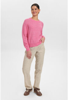 Numph Nuriette pullover -703738 - maat L / XL Roze