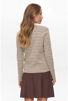 Numph Nusemma shirt 706059 brown Bruin - L