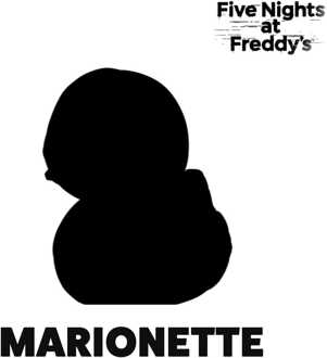 numskull Five Nights at Freddy´s Tubbz PVC Figure Marionette 1st Edition 10 cm