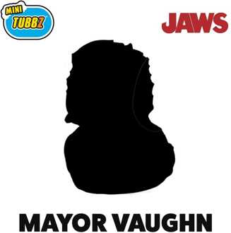 numskull Jaws Tubbz Mini PVC Figure Mayor Vaughn 5 cm