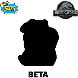 numskull Jurassic World Tubbz Mini PVC Figure Beta 5 cm