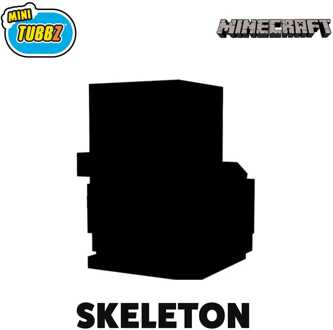 numskull Minecraft Tubbz Mini PVC Figure Skeleton 5 cm