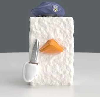 numskull Resident Evil Tubbz Mini PVC Figure Tofu 5 cm