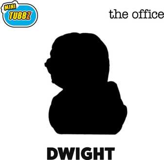 numskull The Office Tubbz Mini PVC Figure Dwight 5 cm