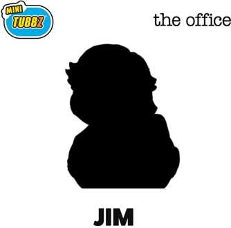 numskull The Office Tubbz Mini PVC Figure Jim 5 cm