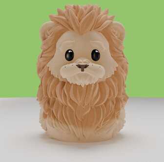 numskull Wicked Tubbz PVC Figure Cowardly Lion 1st Edition 10 cm