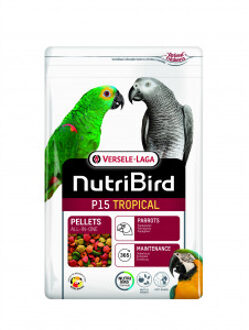 Nutribird 10 kg Nutribird P15 Tropical Versele-Laga Papegaaienvoer