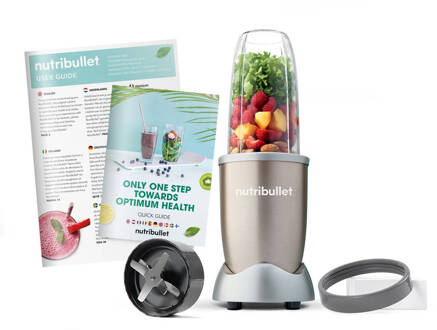 Nutribullet PRO 900W 5 delig Blender Goud