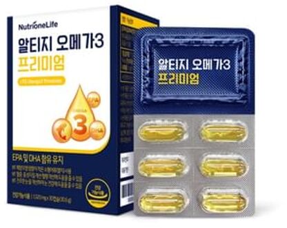 NutrioneLife rTG Omega3 Premium 1020mg x 30 capsules