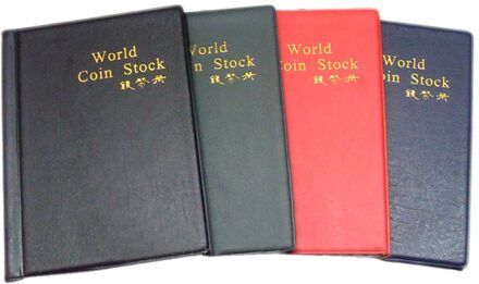 Nuttig 120 Coin Houder Collection Opslag Verzamelen Money Penny Pockets Album Boek Verzamelen Coin Album