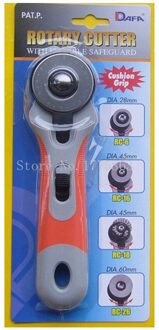 Nuttig 28mm Soft Grip Rotary Cutter, Circular Cut Blade voor Patchwork Lederen Vinyl Papier Ambachtelijke AA7762