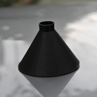 Nuttig 4 Kleuren Multifunctionele Auto Voorruit Kegel Vormige Eco-vriendelijke Plastic Ijskrabber Sneeuw Schop Trechter Accessoires zwart