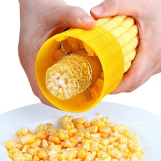 Nuttig Corn Stripper Cutter Corn Shaver Dunschiller Koken Gereedschap Keuken Cob Remover Rvs Maïs Schaafmachine Dorsmachine Tool