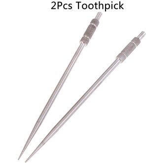 Nuttig Draagbare Roestvrij Staal Tandenstoker Houder Outdoor Rustproof Waterdichte Huishoudelijke Reizen Seal Box Holder Opslag Tandenstoker