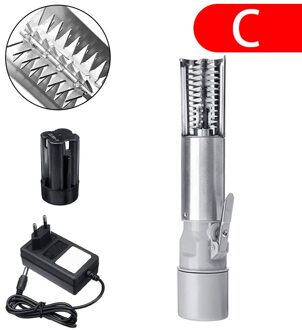 Nuttig Elektrische Vis Scaler Vissen Scalers Schoon Vis Remover Reiniger Ontkalker Waterdichte Schraper Seafood Gereedschap 2200Mah Eu Plug