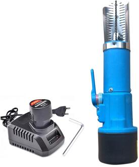 Nuttig Elektrische Vis Scaler Vissen Scalers Schoon Vis Remover Reiniger Ontkalker Waterdichte Schraper Seafood Gereedschap Eu/Us Plug EU plug B