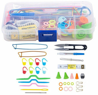 Nuttig Ful DIY Breien Tools Kit Haak Naald Haak Accessoires Kids Breien Levert Met Case Perfect Voor Knitter