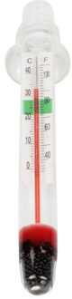 Nuttig Glazen Buis Aquarium Vers/Zout Vis Thermometer Temperatuur Dompelpompen Zuig Aquaria Tanks Decor Functie Grote