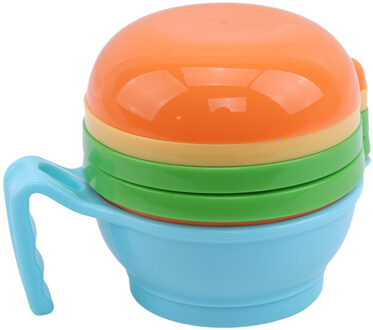 Nuttig Goede Baby Fruit Groente Voedsel Molen Babyvoeding Slijpen Set Slijpen Kom Conditioner Babyvoeding blauw