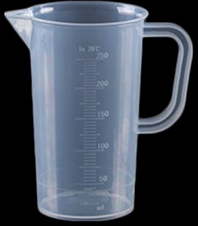 Nuttig Maatbeker Clear Plastic Bakken Keuken Koken Voor Meel Suiker Au 250ML met handvat