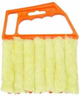 Nuttig Microfiber Venster Reinigingsborstel Airconditioner Duster Cleaner Met Wasbare Jaloezie Blade Schoonmaakdoekje 02