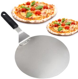 Nuttig Pizza Schop Schil Cake Houder Lade Plaat Shifter Devider Voedsel Serveren Rvs Bakken Hulpmiddel Bakvormen