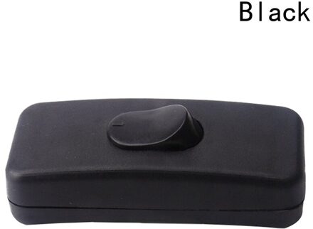 Nuttig Tafellamp 110 250V Bureaulamp Op/Off Indicator Cord Switch Inline Led Zwart/Witte Kleur