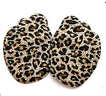 Nuttig Zool Hoge Hak Voet Kussens Voorvoet Anti-Slip Binnenzool Ademende Schoenen Vrouwen Bescherming Voet Pad Zachte Insert leapord