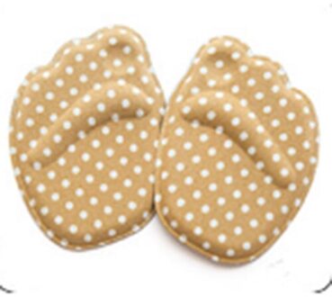 Nuttig Zool Hoge Hak Voet Kussens Voorvoet Anti-Slip Binnenzool Ademende Schoenen Vrouwen Bescherming Voet Pad Zachte Insert naakt dot