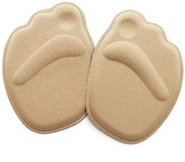 Nuttig Zool Hoge Hak Voet Kussens Voorvoet Anti-Slip Binnenzool Ademende Schoenen Vrouwen Bescherming Voet Pad Zachte Insert naakt