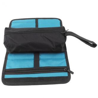 Nuttige waterdichte Oxford Doek Zak voor Gereedschap Elektricien Professionele Tool Opslag Houder Roll Bag Handige Organizer
