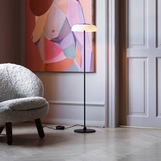 Nuura Blossi Floor Ø 29 LED vloerlamp zwart/wit zwart, wit