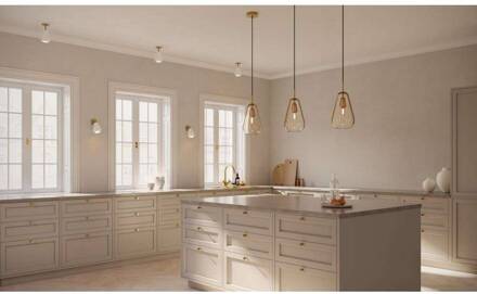 Nuura inbouwspot Anoli Spot Recessed, Ø 10 cm, wit/goud goud, wit