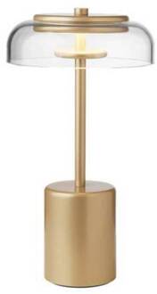 Nuura LED tafellamp Blossi, hoogte 26 cm goudkleurig/helder goud, helder