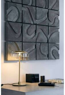 Nuura LED tafellamp Blossi, hoogte 43 cm, goudkleurig/helder goud, helder