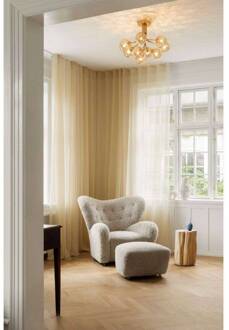 Nuura plafondlamp Apiales 9, Ø 60 cm, messing-/goudkleurig geborsteld messing, goud