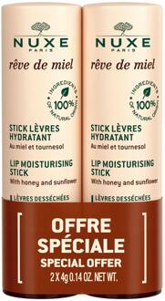 Nuxe Lipbalsem Nuxe Reve De Miel Lip Stick 4 g + 4 g