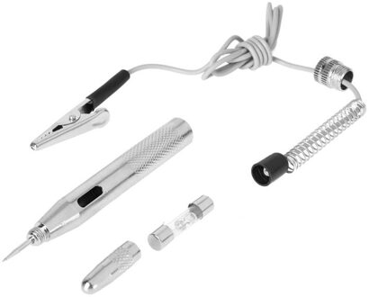 Nwe Dc 6V 12V 24V Probe Licht Systeem Test Probe Lamp 68Cm Auto Light circuit Tester Lamp Voltage Test Pen Detector