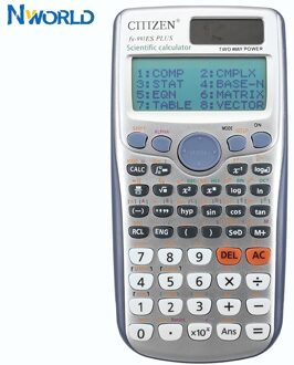 Nworld Handheld Student Wetenschappelijke Rekenmachine Led Display Grafische Rekenmachine Techniek Calculator Voor Onderwijs Studenten