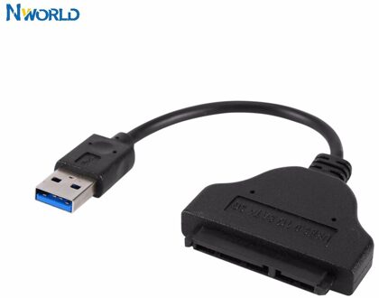 Nworld Usb 3.0 Naar 2.5 "Sata Laptop Notebook Interne Naar Externe Adapter Converter Kabel Snoer Sata Kabel Harde Schijf drive Hdd Ssd